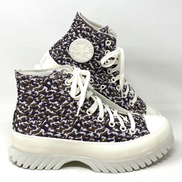Converse CTAS Lugged 2.0 Platform High Top Women's Canvas Size Sneakers A00877C - Picture 1 of 9
